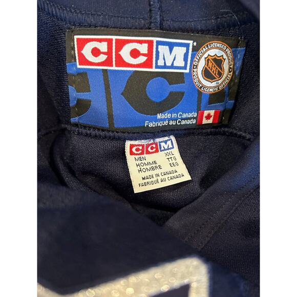 Columbus Blue Jackets Men’s Jersey Center Ice Embroidered NHL Navy Blue Size XXL - Picture 9 of 9